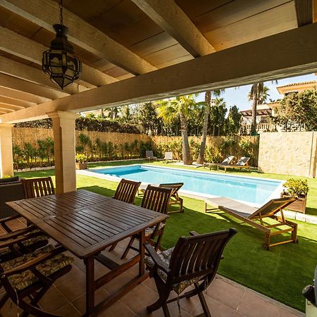 Casa Pinsa - Grosszuegiges Mediterran-Stilvolles Ferienhaus Mit Eigenem Pool In Puig De Ros Llucmajor  Buitenkant foto