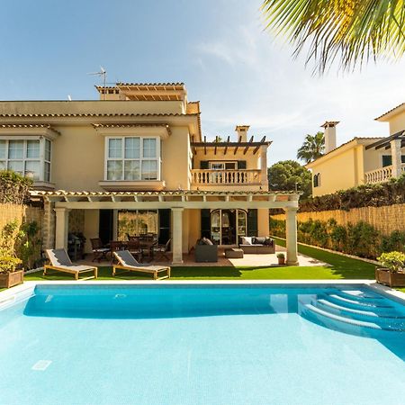 Casa Pinsa - Grosszuegiges Mediterran-Stilvolles Ferienhaus Mit Eigenem Pool In Puig De Ros Llucmajor  Buitenkant foto