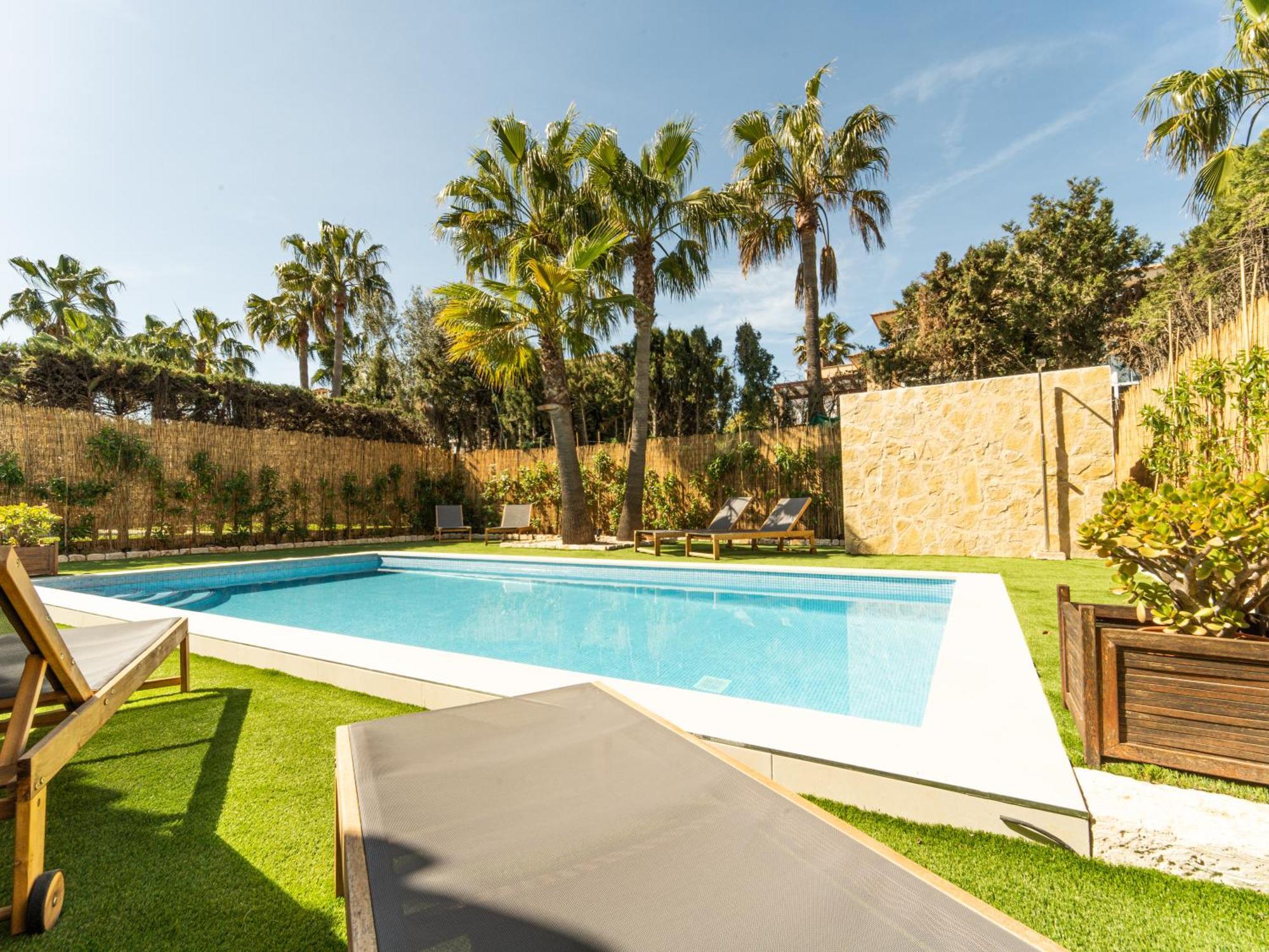 Casa Pinsa - Grosszuegiges Mediterran-Stilvolles Ferienhaus Mit Eigenem Pool In Puig De Ros Llucmajor  Buitenkant foto