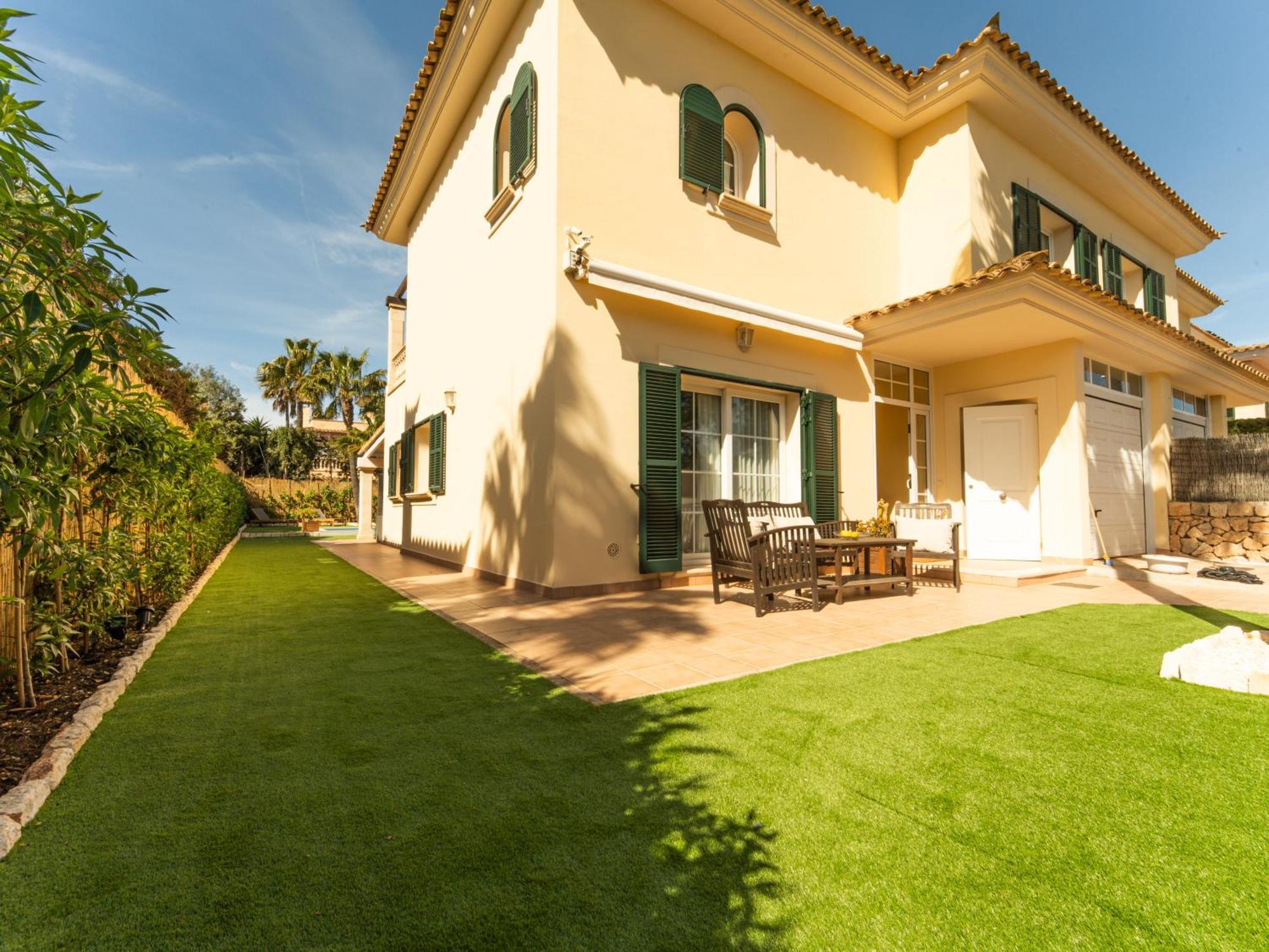 Casa Pinsa - Grosszuegiges Mediterran-Stilvolles Ferienhaus Mit Eigenem Pool In Puig De Ros Llucmajor  Buitenkant foto