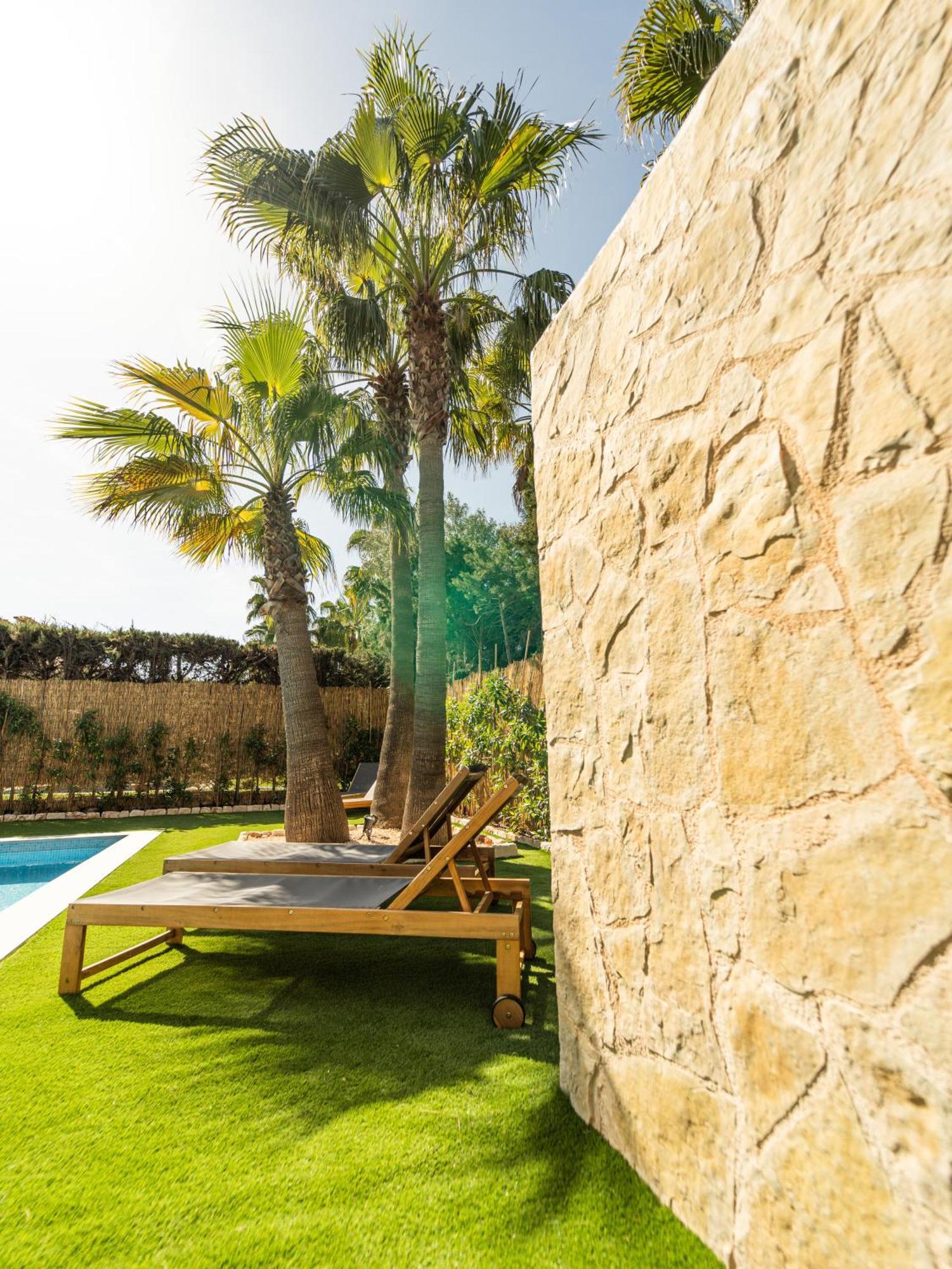 Casa Pinsa - Grosszuegiges Mediterran-Stilvolles Ferienhaus Mit Eigenem Pool In Puig De Ros Llucmajor  Buitenkant foto
